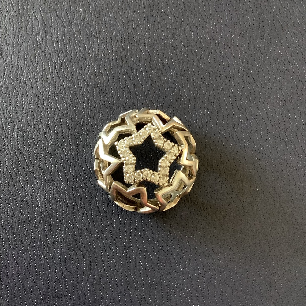 Star Pendant Necklace Charm - 925
